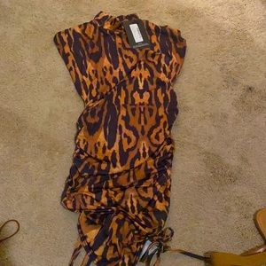 Bodycon dress leopard print from prettylittlething